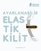 Elastik Çekmece & Dolap Kilidi (Boyu Ayarlanabilir)