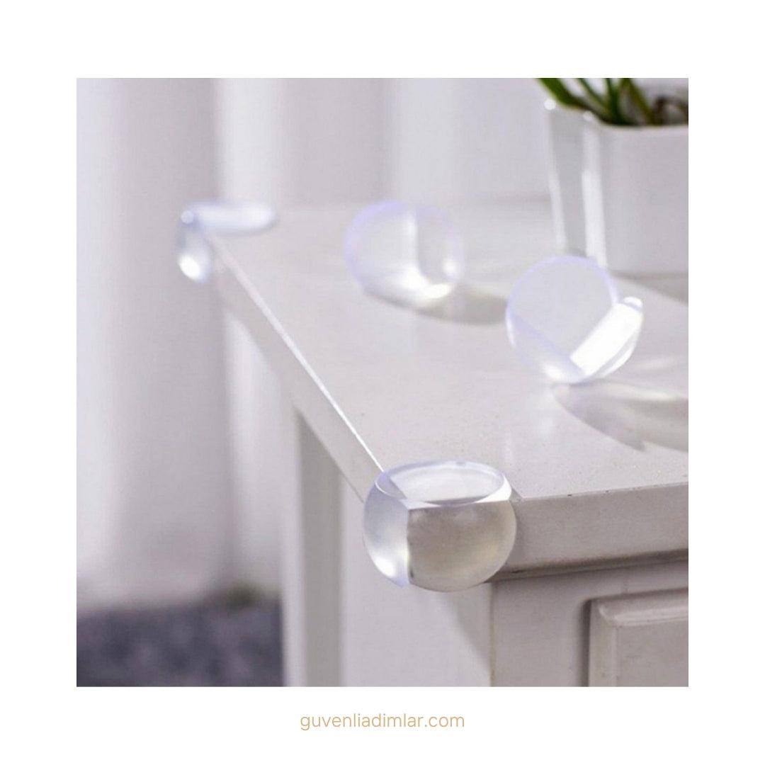 Mini Şeffaf Köşe Koruyucu – 4’lü Set