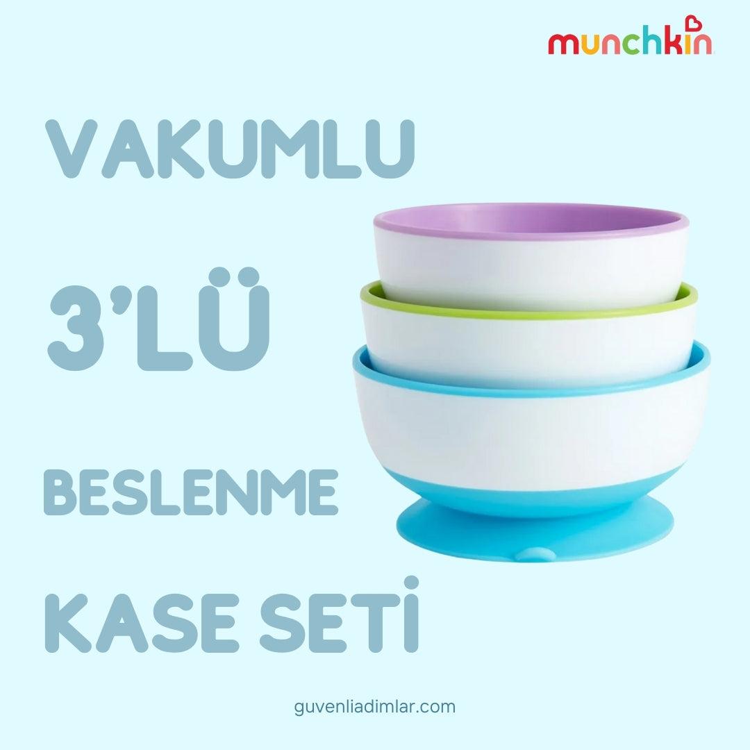 Kaymaz Vakumlu Kase Seti (3 Adet)