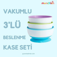 Kaymaz Vakumlu Kase Seti (3 Adet)