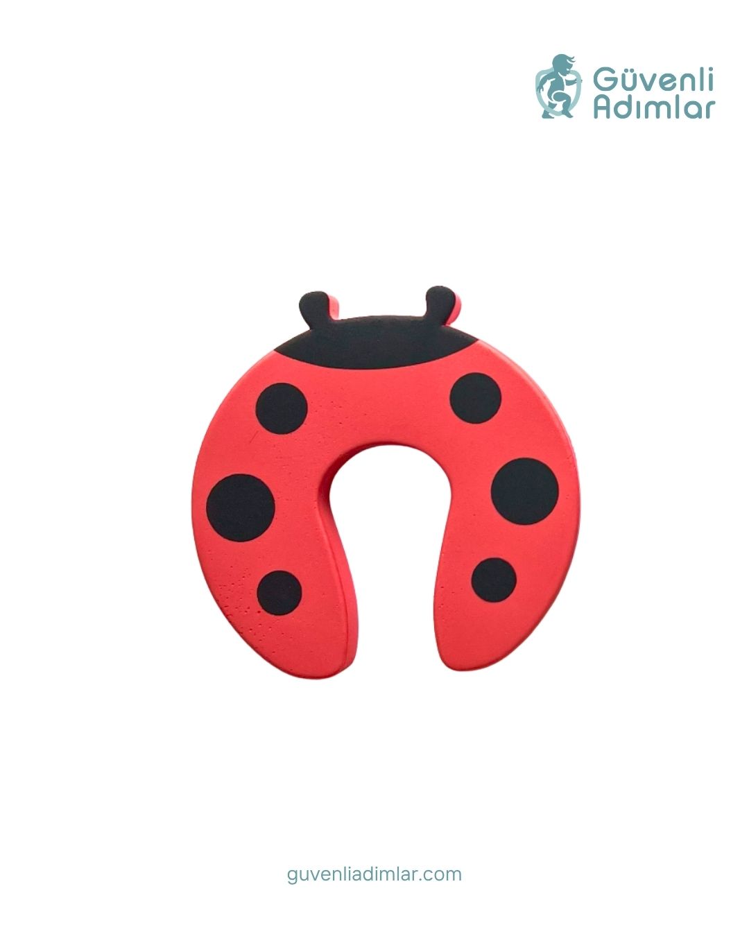 Kapı Parmak Sıkışma Önleyici (Uğur Böceği Desenli)