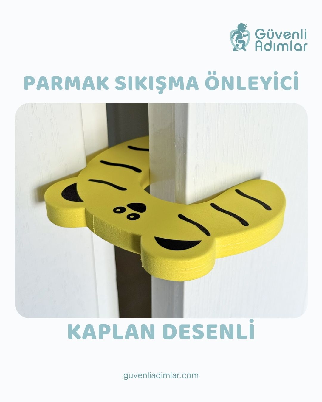Kapı Parmak Sıkışma Önleyici (Kaplan Desenli)