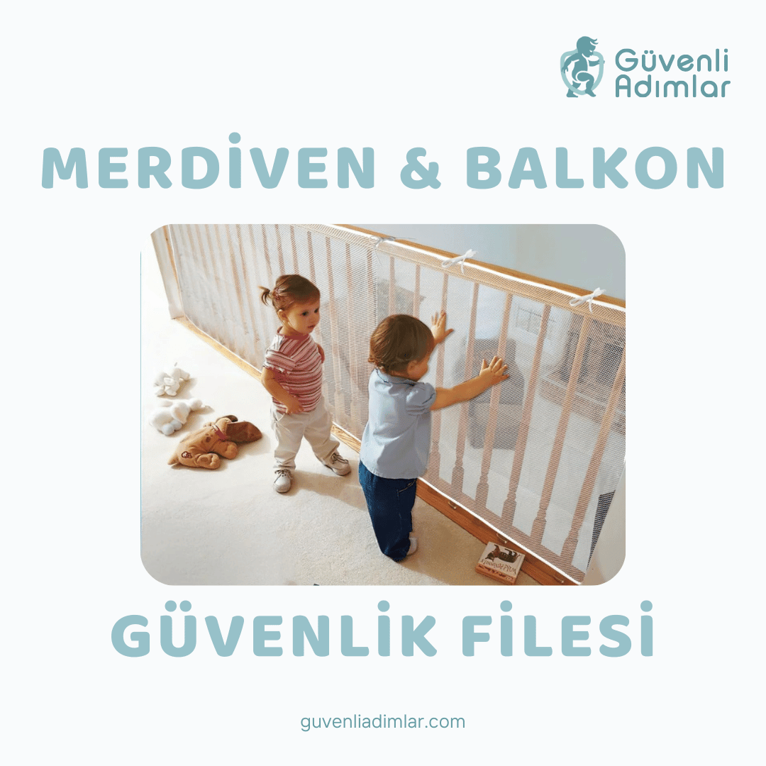 Merdiven ve Balkon Güvenlik Filesi