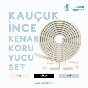 Kauçuk Kenar ve Köşe Bebek Koruma Seti