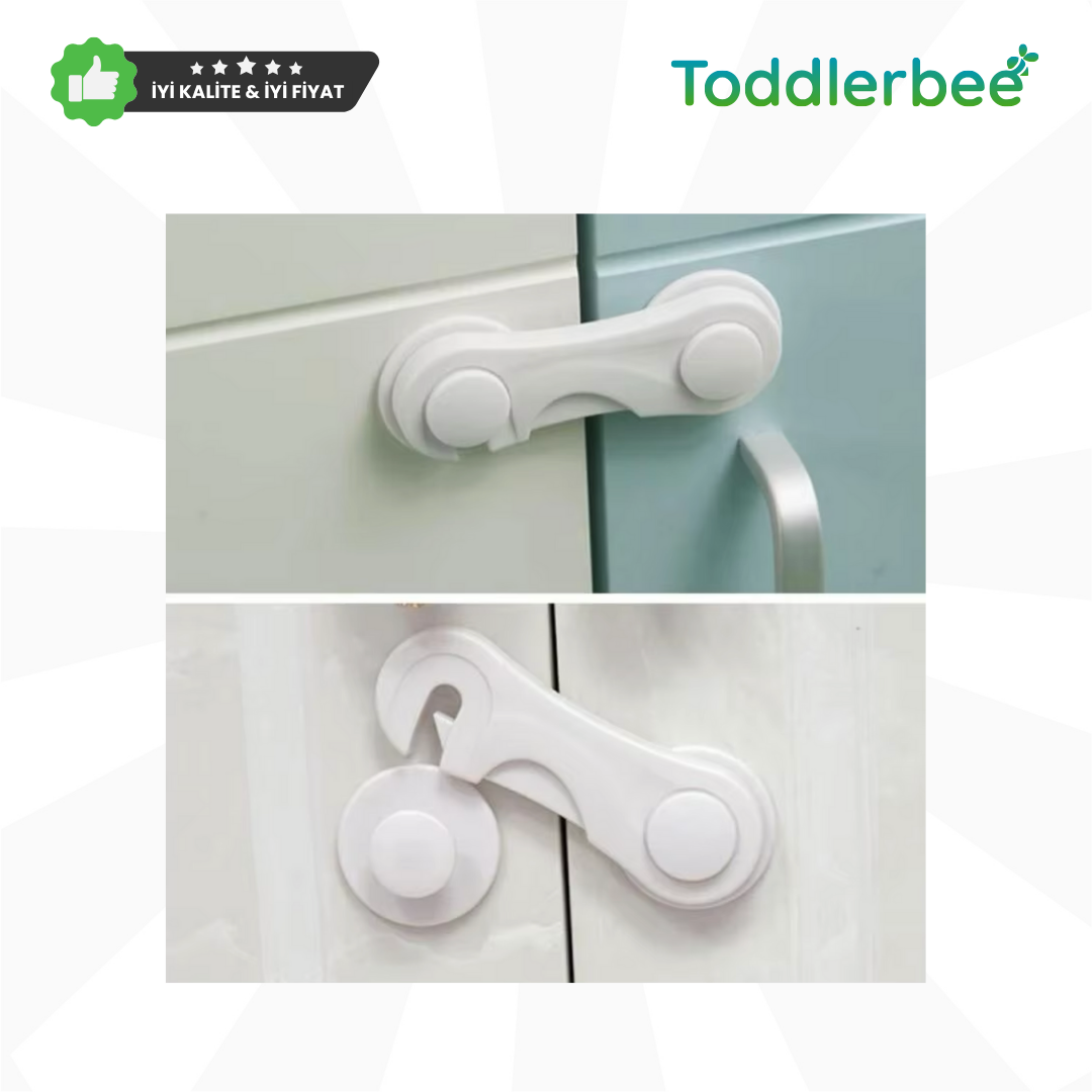 Çift Kapaklı Dolap Bebek & Çocuk Kilidi