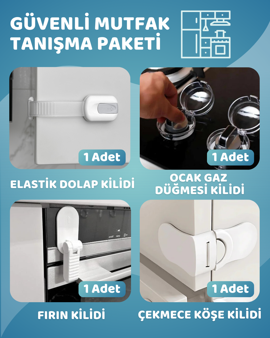 Güvenli Mutfak Tanışma Paketi