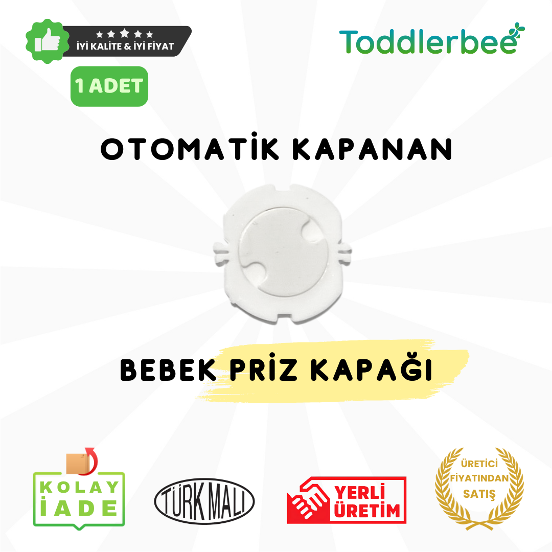 Otomatik Kapanır Priz Koruyucu Kilit