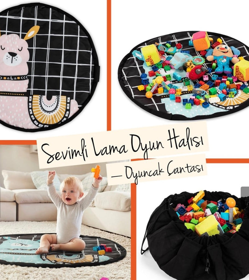 Dış Mekan Oyun Matı ve Oyuncak Çantası