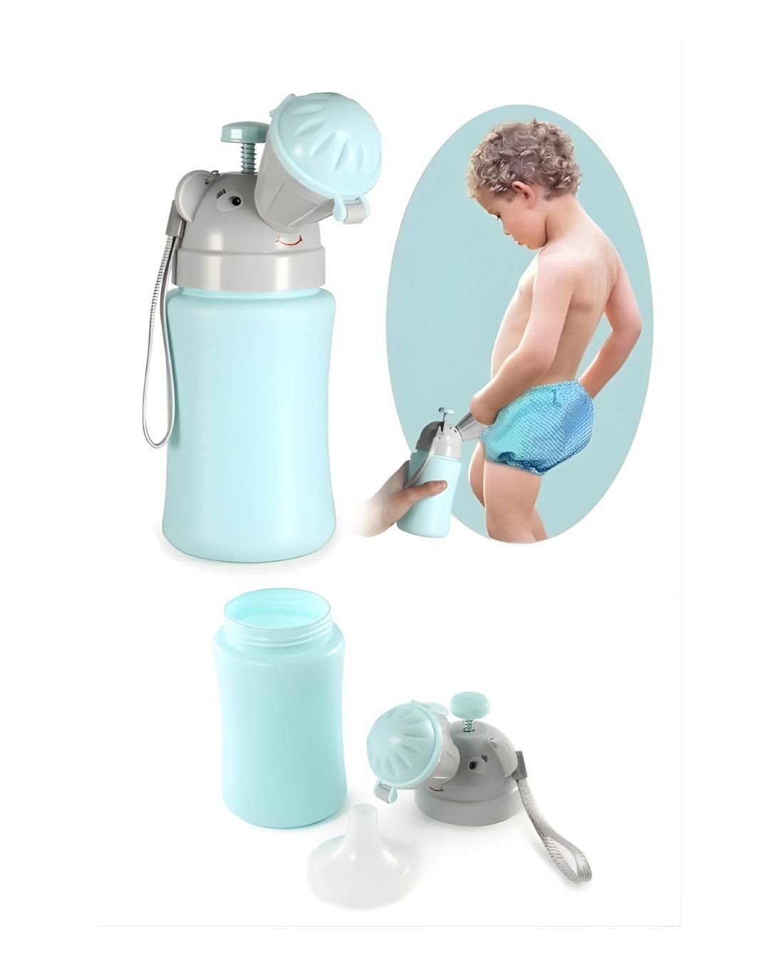 Taşınabilir Erkek Çocuk Pisuarı (2-6 Yaş)