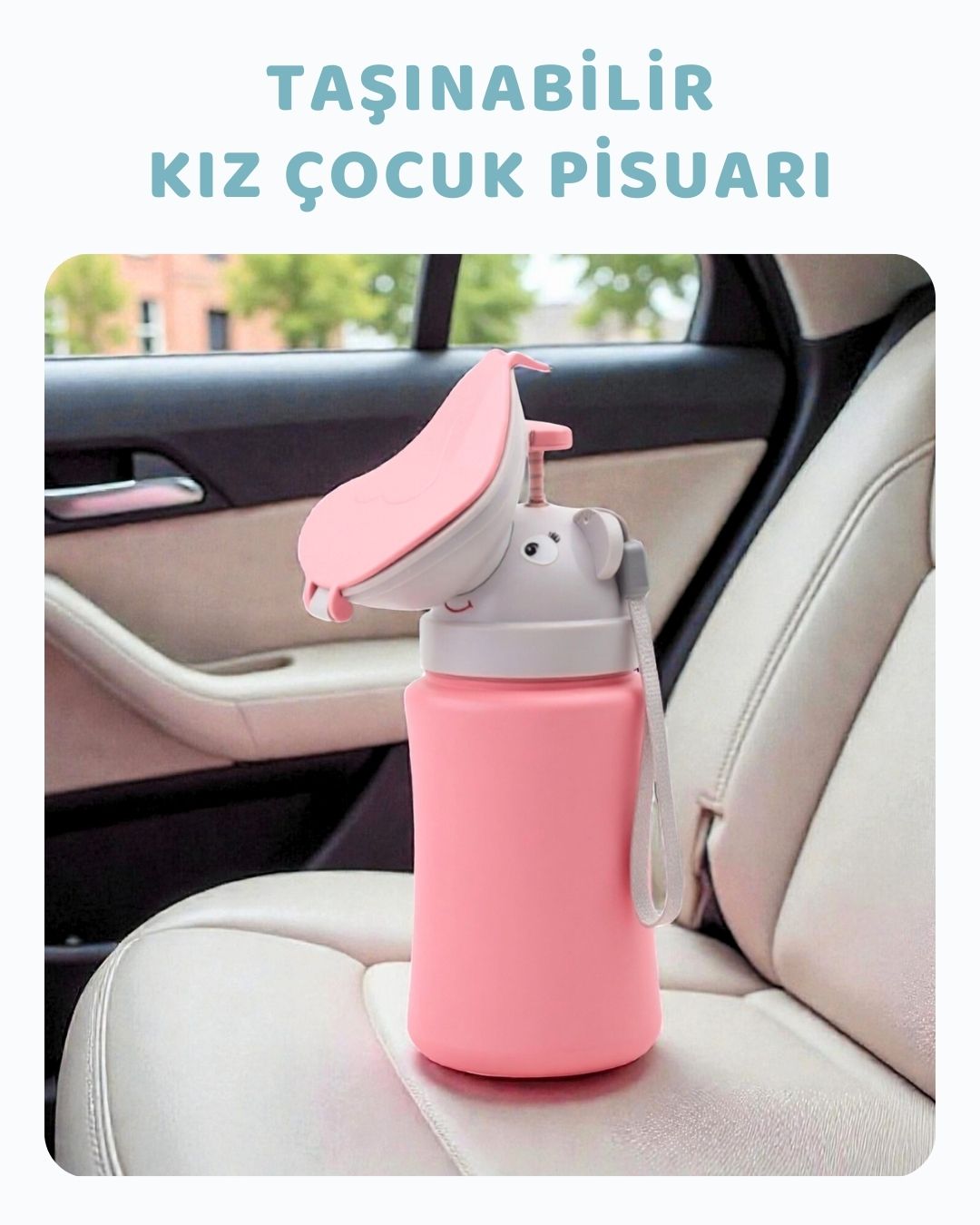 Taşınabilir Kız Çocuk Pisuarı (2-6 Yaş)