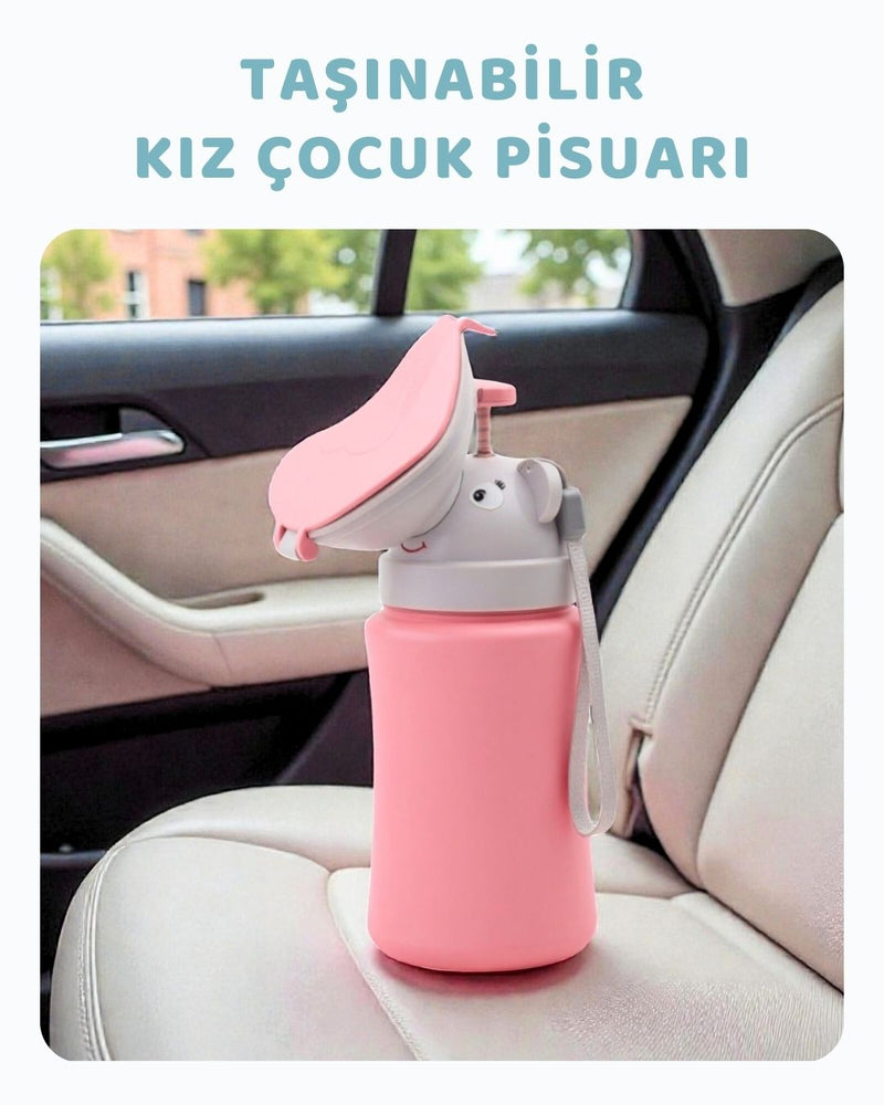 Taşınabilir Kız Çocuk Pisuarı (2-6 Yaş)