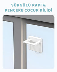 Sürgülü Kapı & Pencere Kilidi