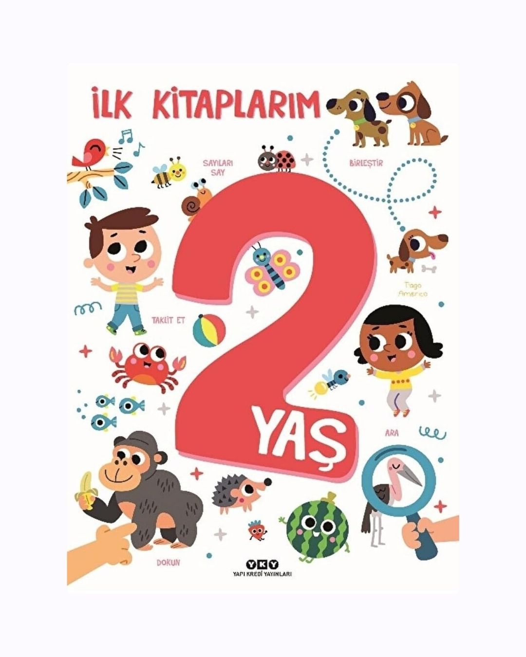 İlk Kitaplarım 2 Yaş – Sayılar, Renkler ve Oyunlarla Keşif (Büyük Boy)