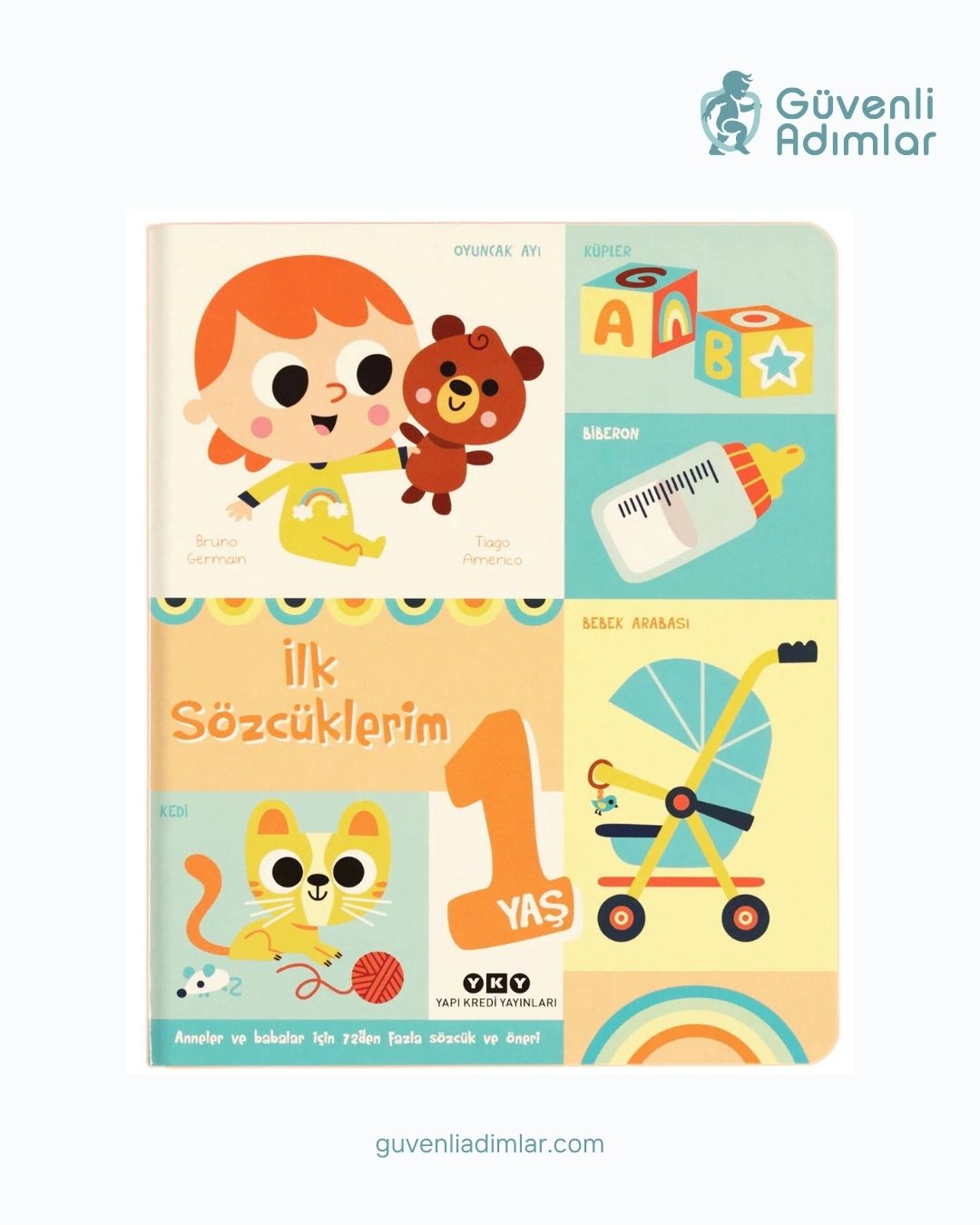 İlk Sözcüklerim 1 Yaş – Dilbilimsel Temelli Görsel Sözlük ve Ebeveyn Rehberi