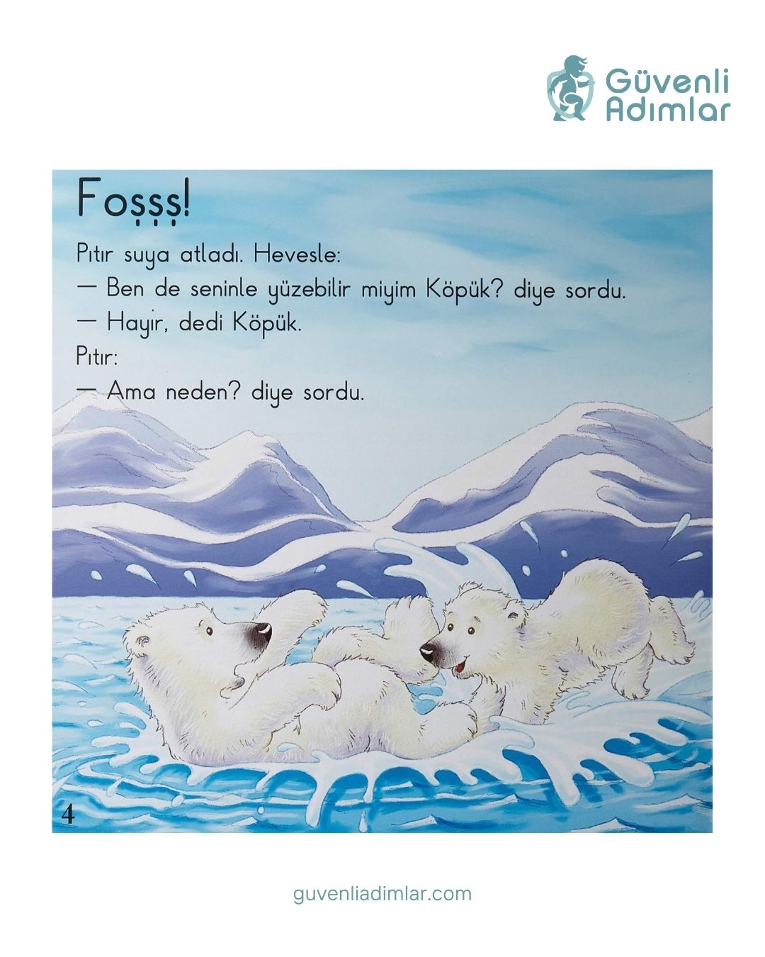 Köpük ve Pıtır – Kardeşlik Bağı ve Sorumluluk Üzerine Bir Kış Masalı (3-6 Yaş)