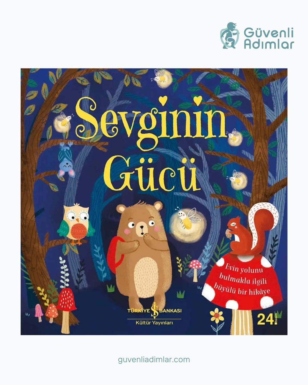 Sevginin Gücü – Ayıcık ve Sihirli Ateşböcekleri (1-5 Yaş)
