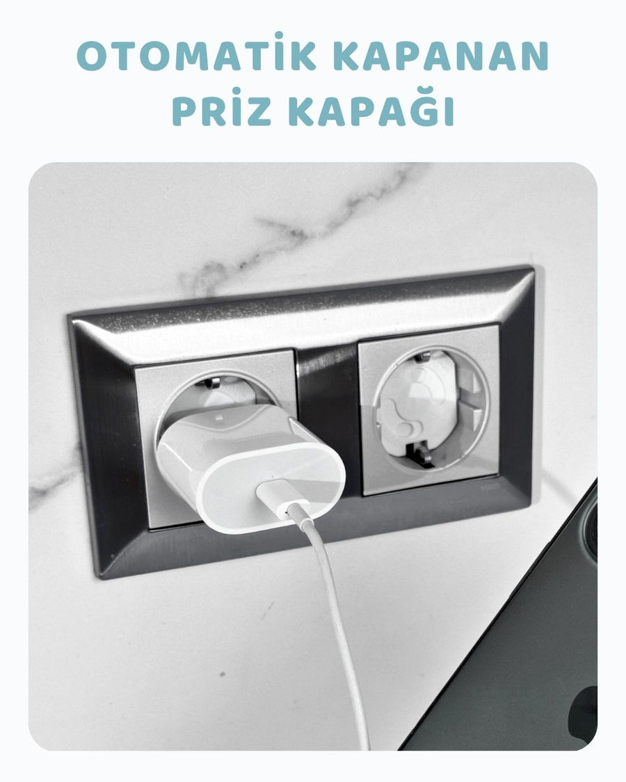 Otomatik Kapanır Priz Kapağı