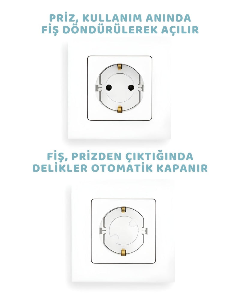 Otomatik Kapanır Priz Kapağı