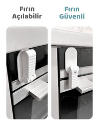 Yanık Önleyici Fırın Kapak Kilidi