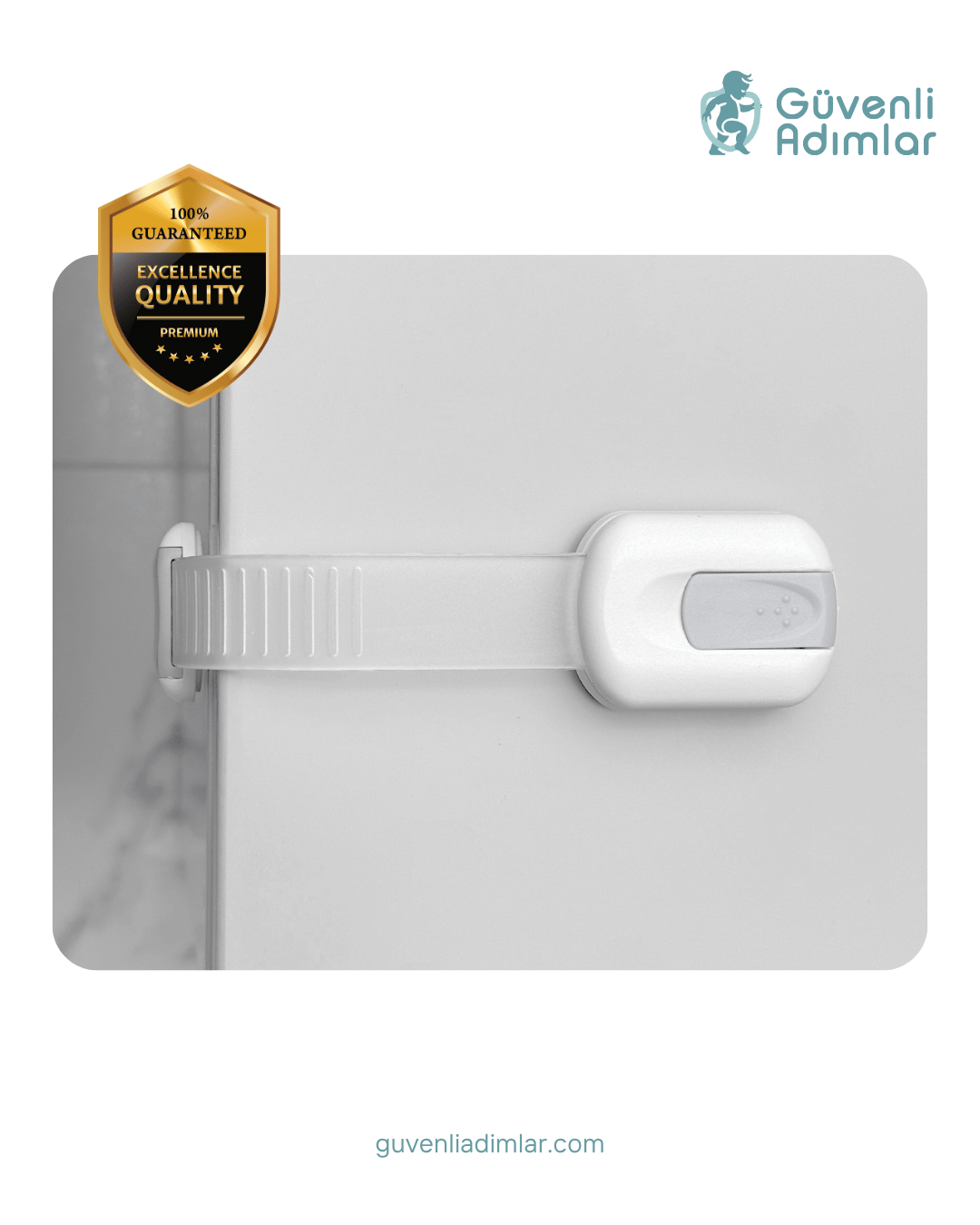 Elastik Çekmece & Dolap Kilidi (Boyu Ayarlanabilir)