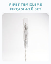 Pipet Temizleme Fırçası 4'lü Set