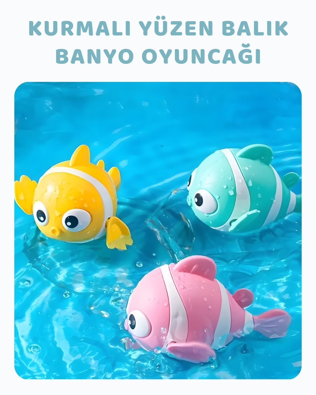 Banyo Oyuncağı Balık (Kurmalı)