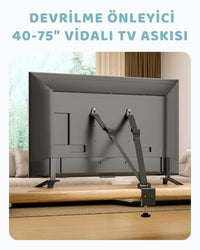 Devrilme Önleyici Televizyon Deprem Askısı