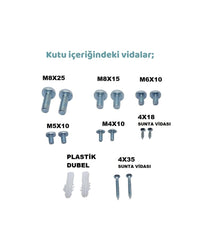 Devrilme Önleyici Televizyon Deprem Askısı
