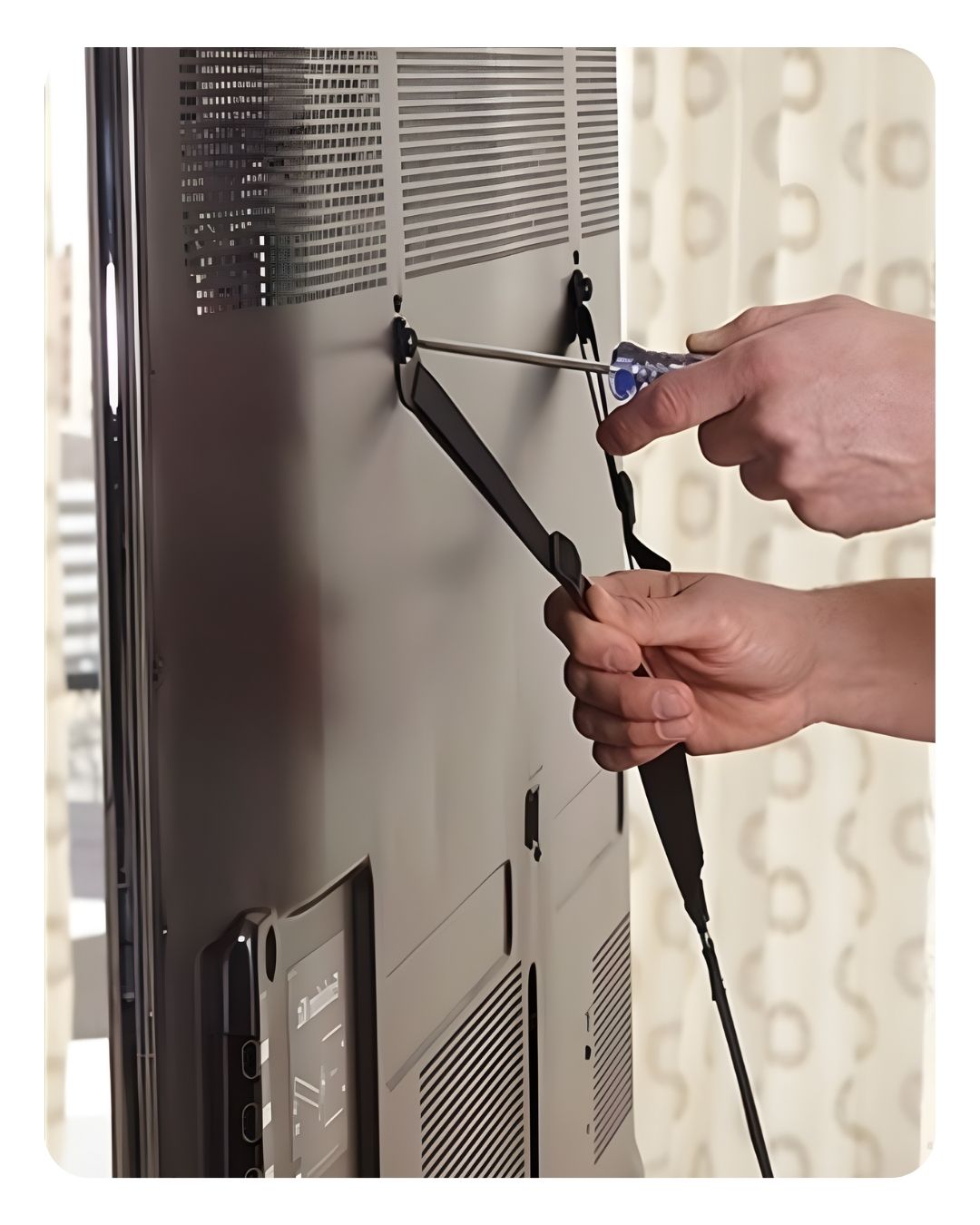 Büyük Televizyon Güvenlik ve Sabitleme Kemeri