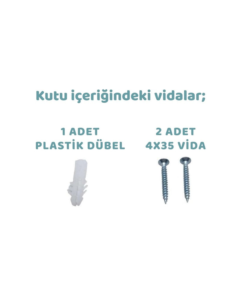 Devrilme Önleyici Güçlü Mobilya Askısı