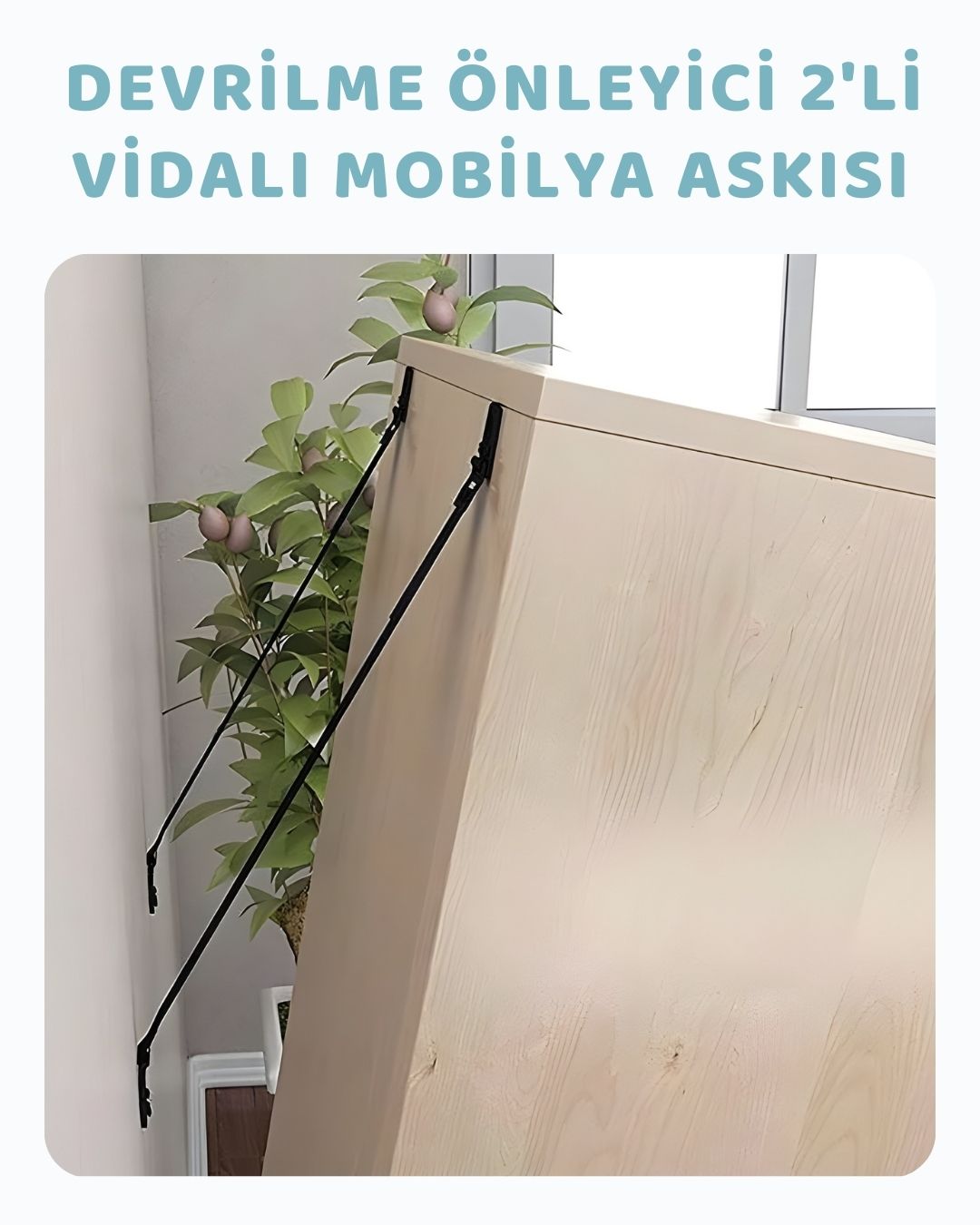 Devrilme Önleyici 2'li Deprem Askısı