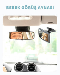 Araç İçi Mini Bebek Dikiz Aynası
