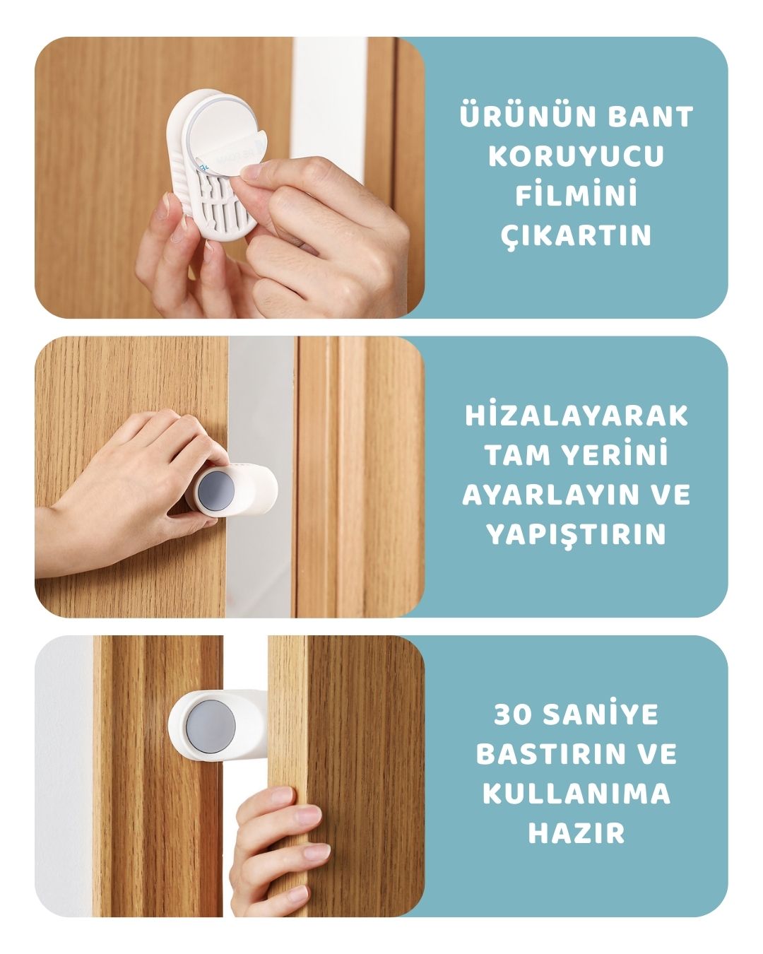 Parmak Sıkışma Önleyici Kapı Stoperi