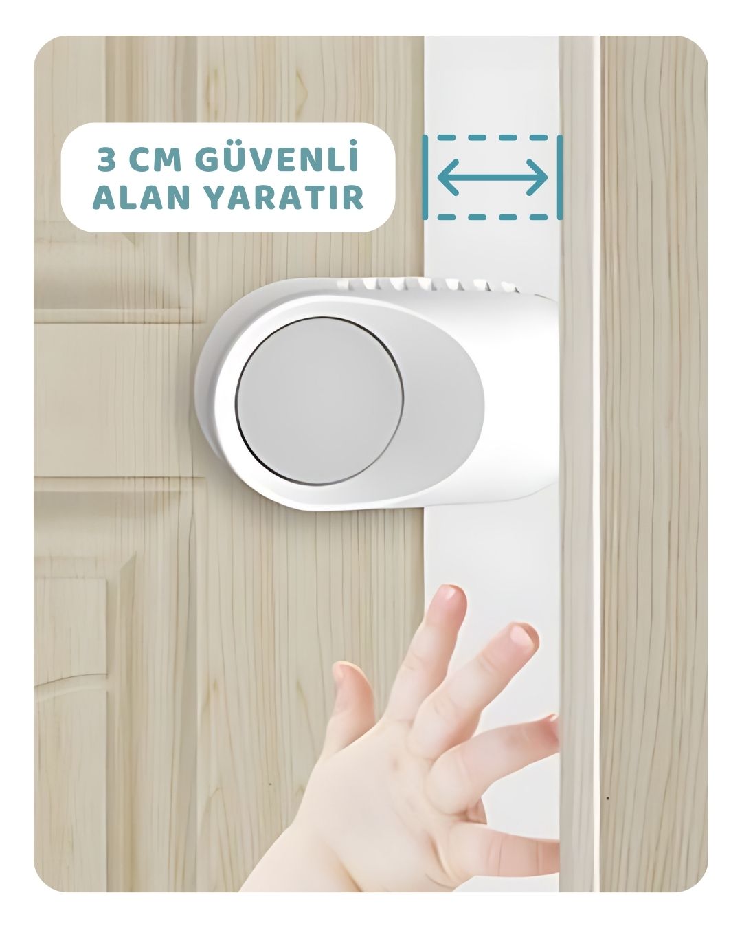 Parmak Sıkışma Önleyici Kapı Stoperi