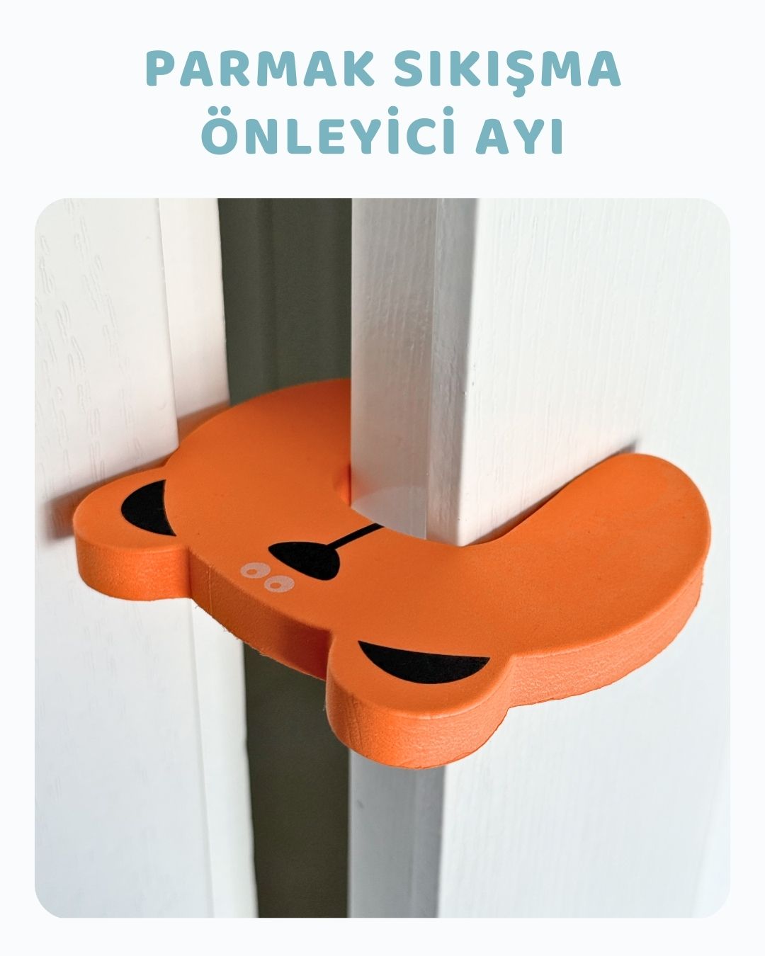 Kapı Parmak Sıkışma Önleyici (Ayı Desenli)