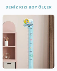 Deniz Kızı Boy Ölçüsü Sticker