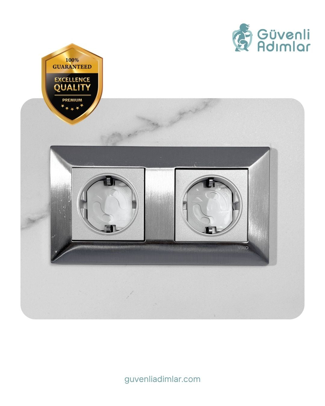 Otomatik Kapanan Priz Kapağı (6 Adet)