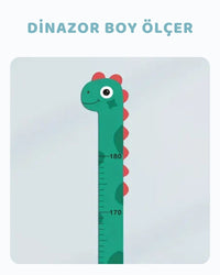 Sevimli Dinazor Boy Ölçüsü Sticker