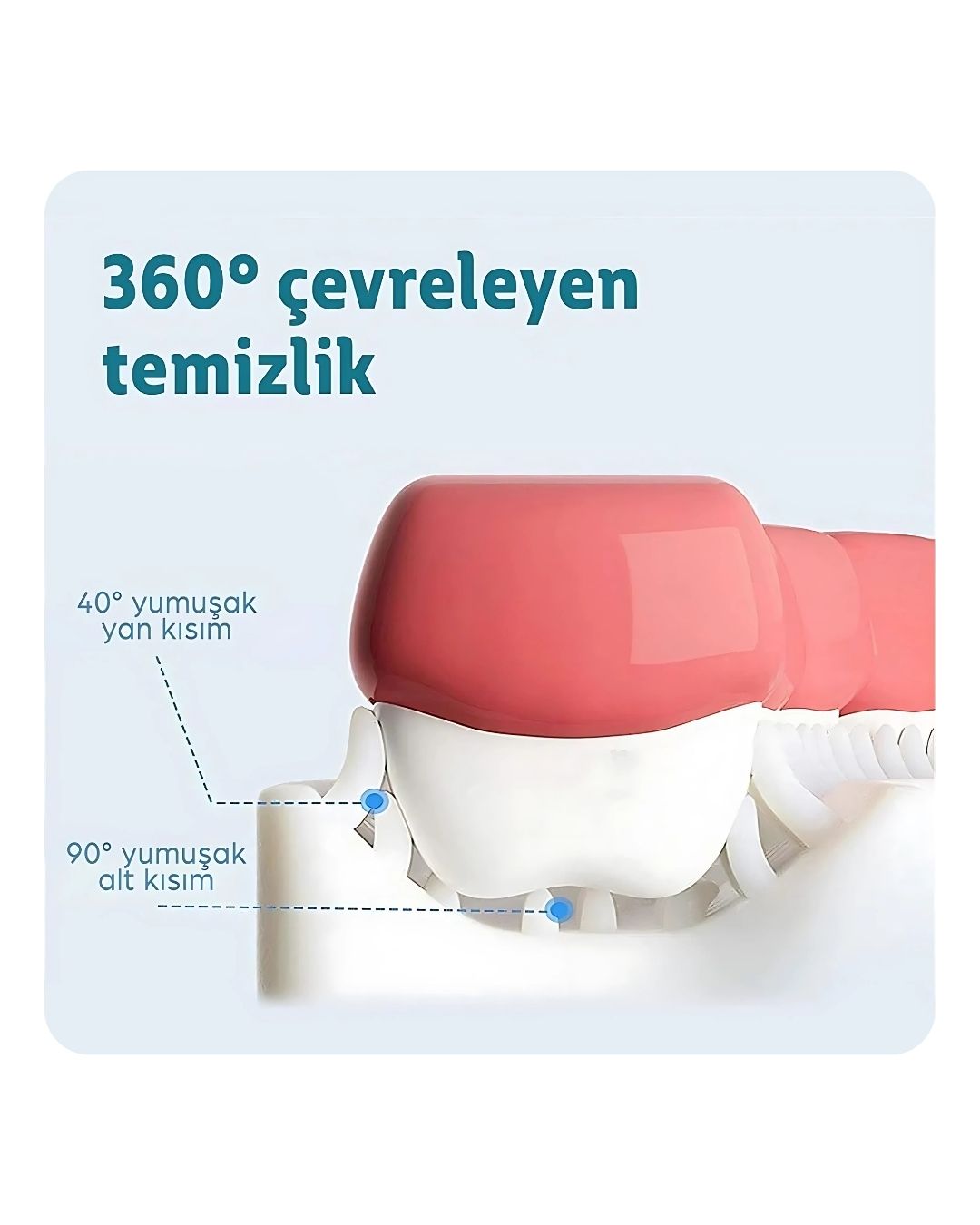 Çocuk Diş Fırçası Pembe