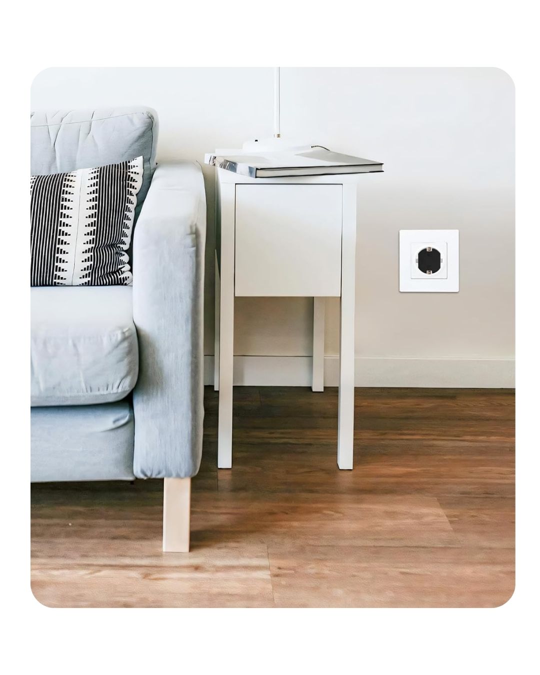 Otomatik Siyah Priz Kapağı