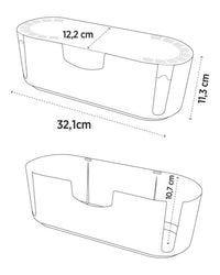 Priz Saklama Güvenlik Kutusu - Siyah