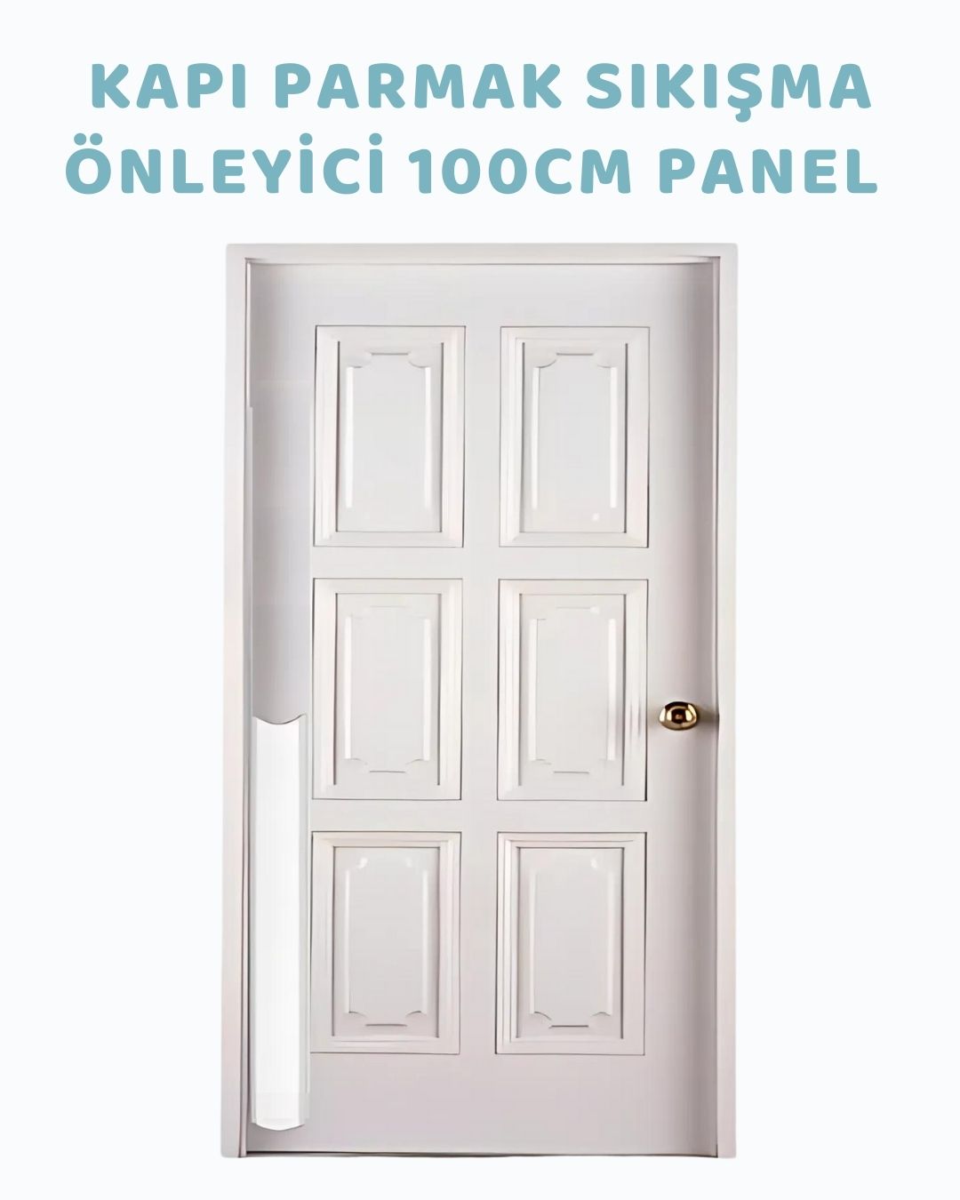 Parmak Koruyucu Şeffaf Kapı Körüğü 100cm