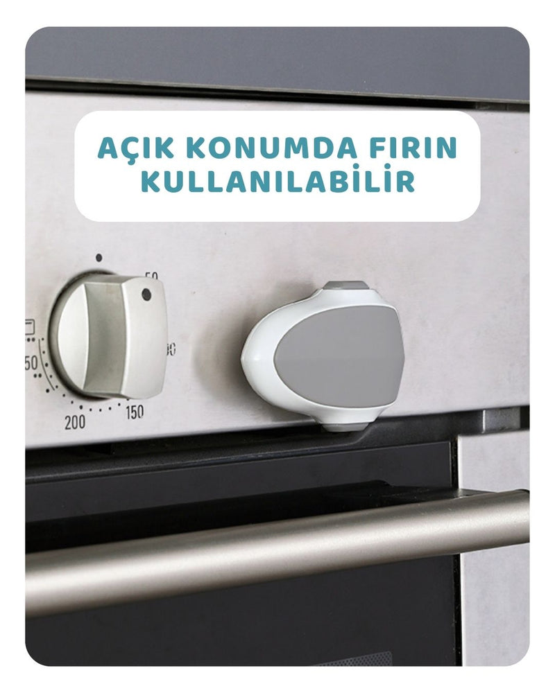 Yanık Önleyici Fırın Kapak Kilidi