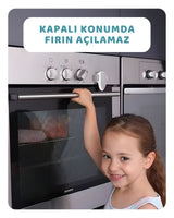Yanık Önleyici Fırın Kapak Kilidi