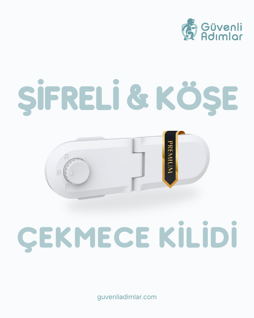 Şifreli Çekmece & Köşe Dolap Kilidi