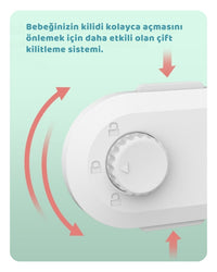 Şifreli Çekmece & Köşe Dolap Kilidi