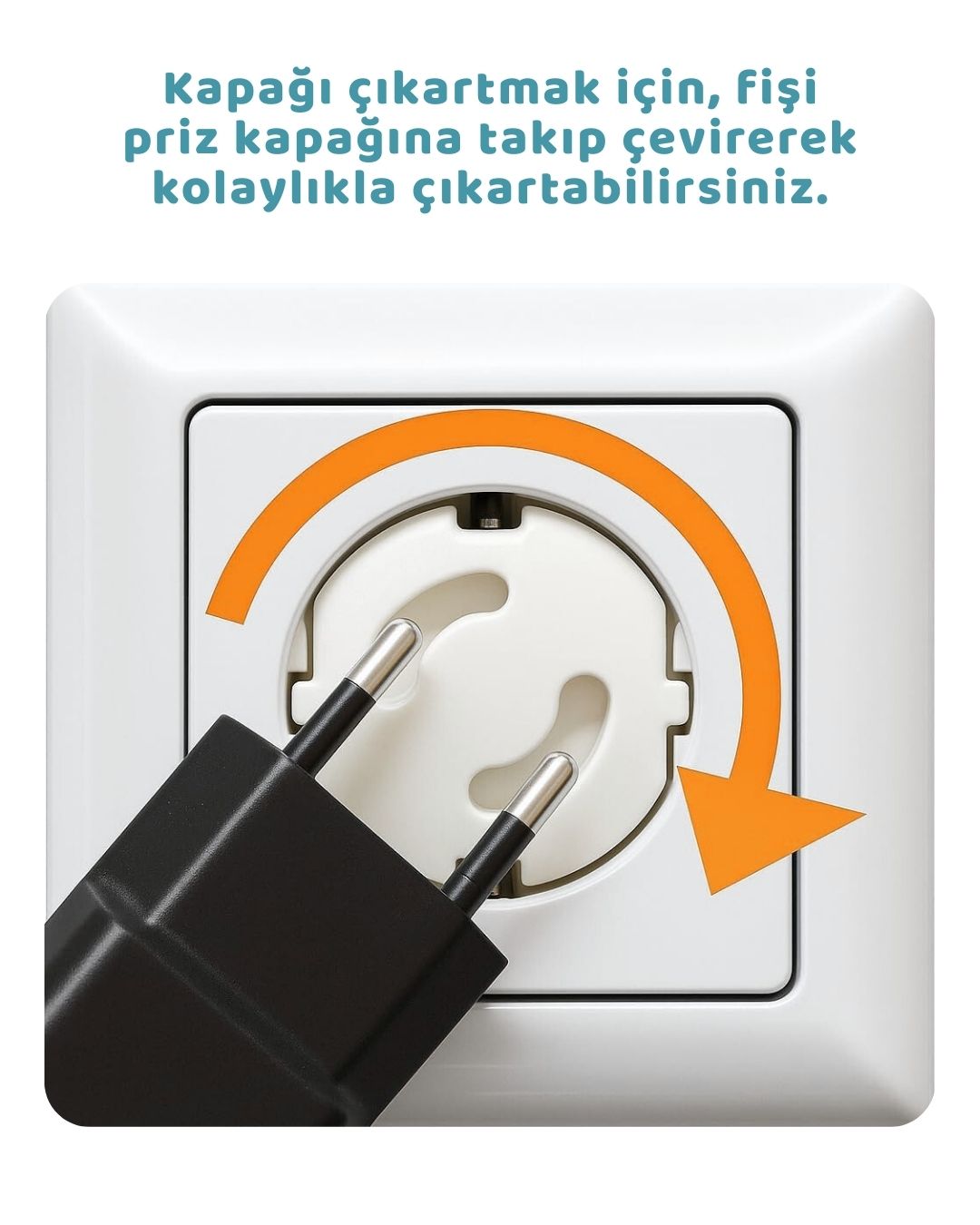 Tak Çıkar Priz Kapağı
