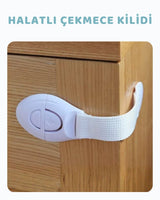 Örme Halatlı & Basmalı Çekmece Kilidi