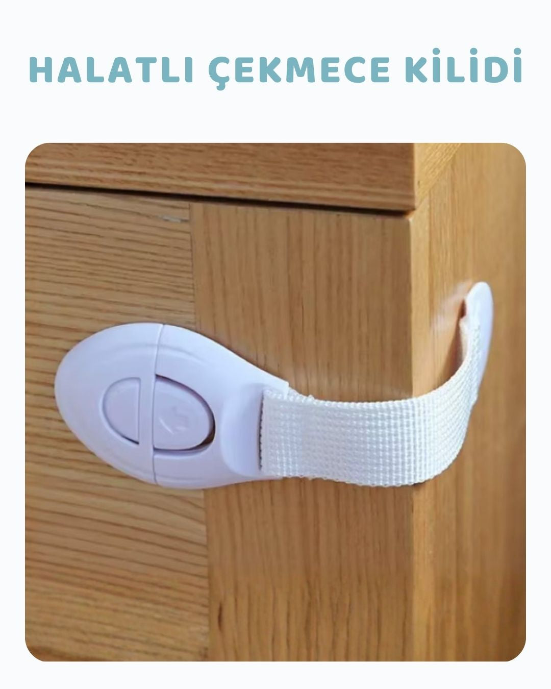 Örme Halatlı & Basmalı Çekmece Kilidi