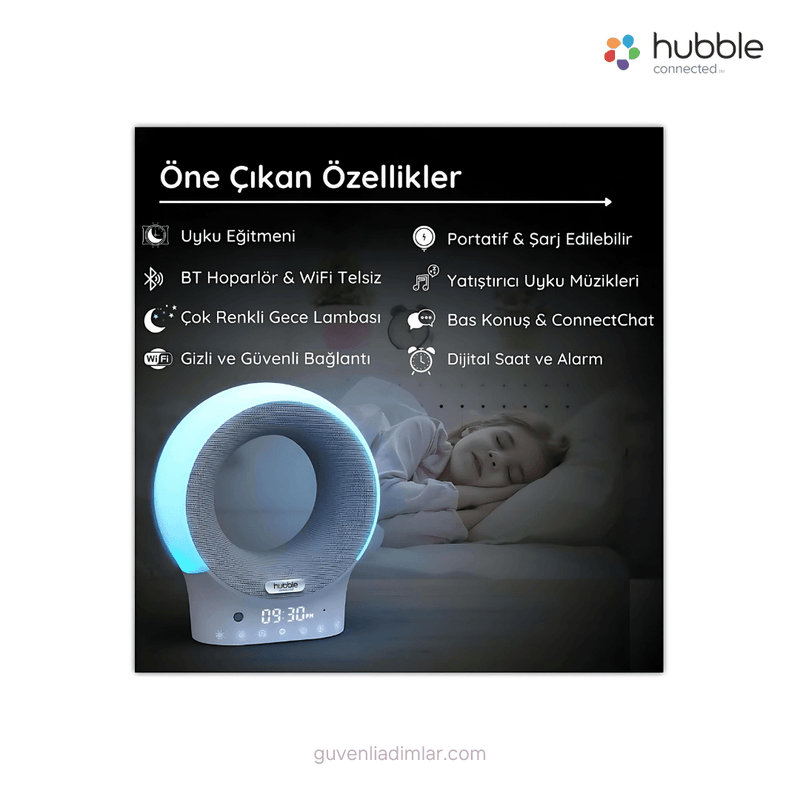 Motorola Hubble Eclipse Plus | Ninni Çalar Bebek Telsizi